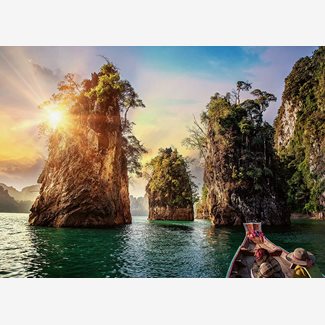 1000 bitar - The rocks of Cheow, Thailand