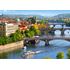 500 bitar - View of Bridges in Prague