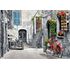 500 bitar - Charming Alley with Red Bicycle