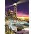 500 bitar - Adrian Chesterman, Sunset by the lighthouse