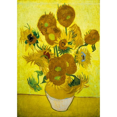 1000 bitar - Vincent Van Gogh, Sunflowers