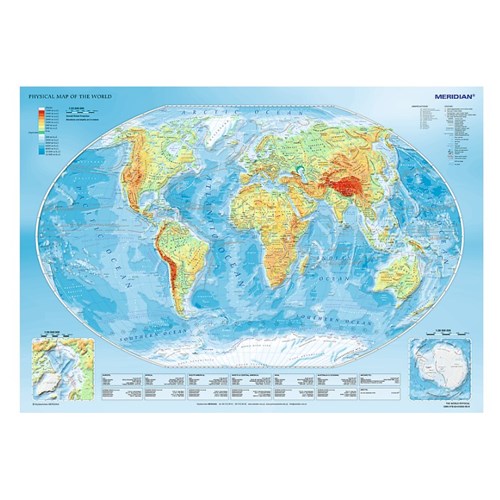 1000 bitar - Map of the world