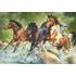 1500 bitar - Three wild horses