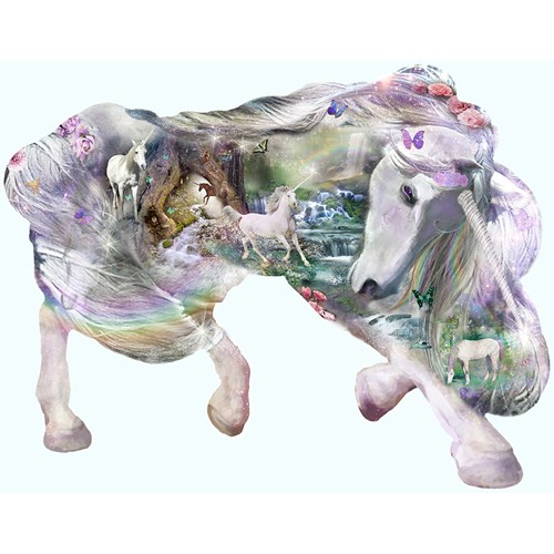 1000 bitar - Alixandra Mullins, Fantasy unicorn