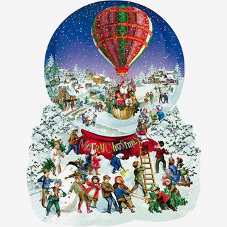 1000 bitar - Barbara Behr, Old fashioned snow globe